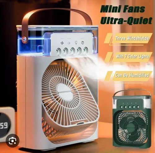 Darshan Portable Air Conditioner Fan Personal Cooler Desk Fan for Shop, Office, Kitchen BIG Mist Fan With 5 Speed,Portable BIG Mist Fan In Good Quality NDI914 Fab USB Air Cooler-image-49