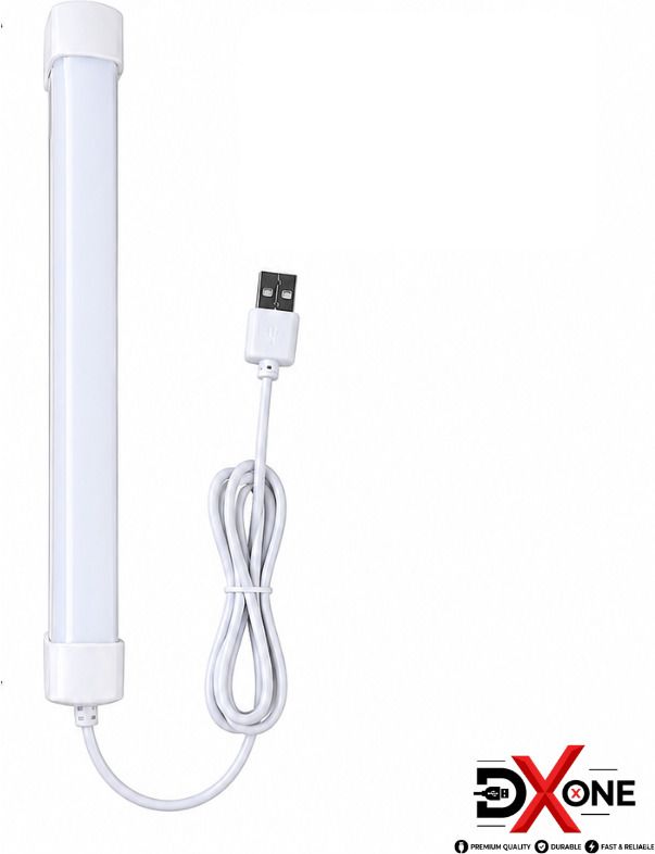 DXONE ACCESSORIES 12Inch USB LED Tube Light | Portable Mini USB Lamp | Plug & Play Light 12inch USB tube light USB Flash Drive-image-22