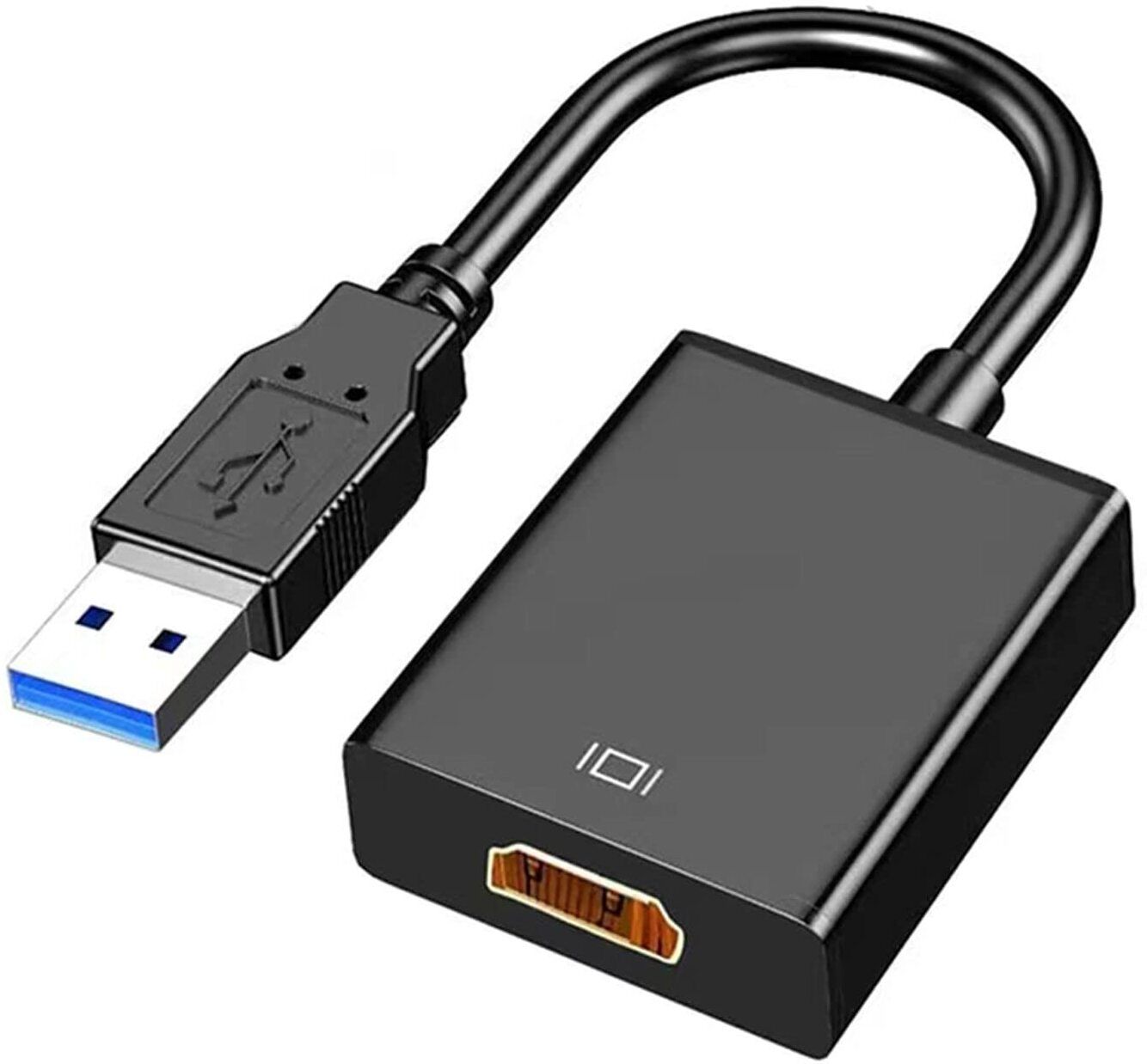 VOOCME USB to HDMI Adapter, USB 3.0 to HDMI Cable Multi-Display Video Converter USB to HDMI Adapter, USB 3.0 to HDMI 1080P Video Audio Converter Connect PC USB Cable-image-14