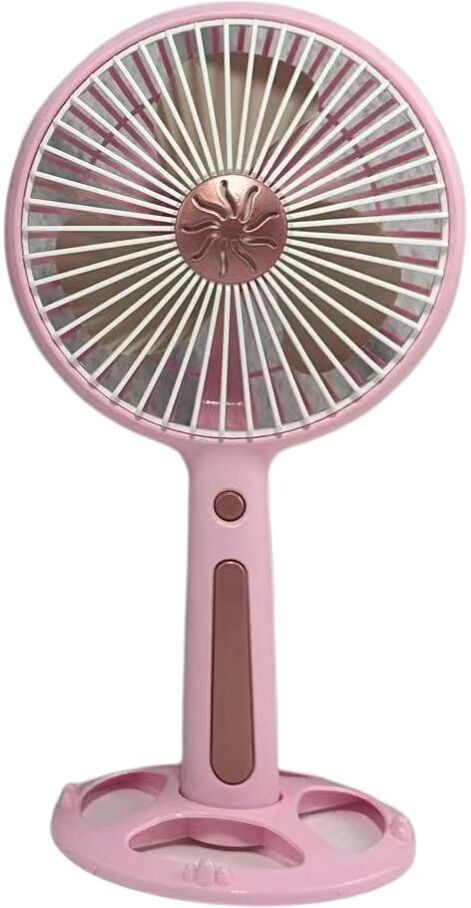 MZ F62 (RECHARGEABLE USB FAN) High Speed 3 Speed Mode Portable Handheld Desktop Mini Fan with 500mAh Battery USB Fan-image-33