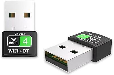 RuhZa 2 in 1 Wireless BT WiFi Dongle WiFi Adapter for PC/Laptop/Desktop, Up to 150 Mbps,4.2GHz Bluetooth-image-29