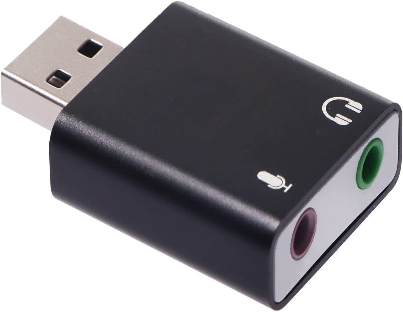 IMAGINEA Sound Card 2 in 1 USB to 3.5mm Jack Stereo Audio Mic Adapter Sound Card 2 in 1 USB to 3.5mm Jack Stereo Audio Mic Adapter Sound Card-image-25