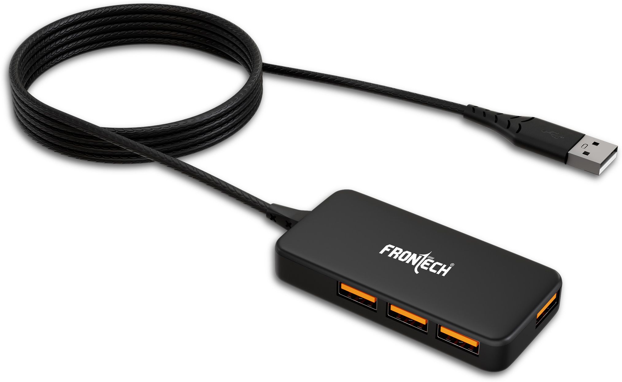 Frontech 4-in-1 USB 2.0 Hub - 4 Port, 480Mbps Super Fast Transmission, 1.5m Cable (NC-0062) USB Hub-image-19