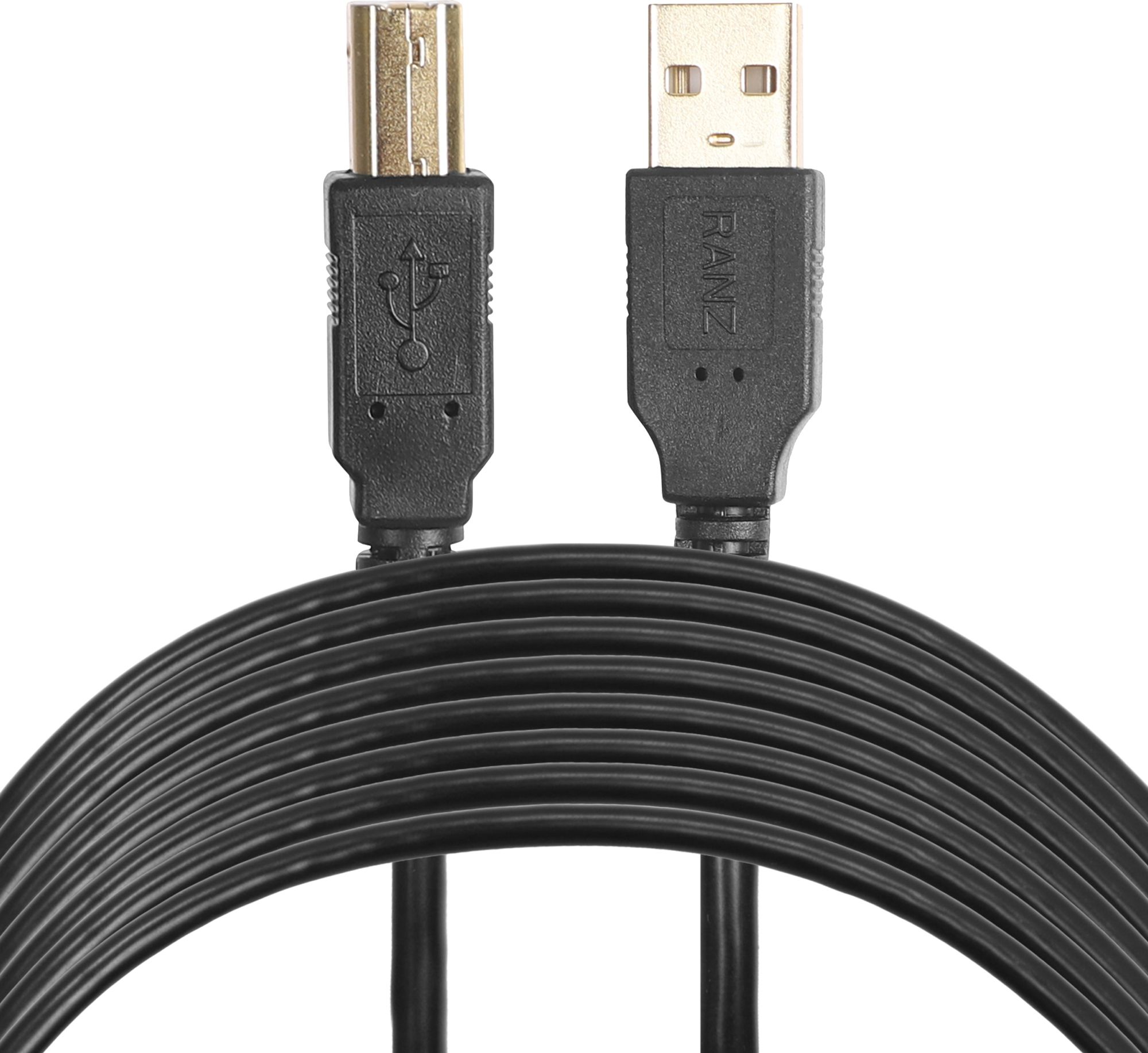 Ranz USB 2.0 PREMIUM PRINTER CABLE 3M Ethernet Print Server