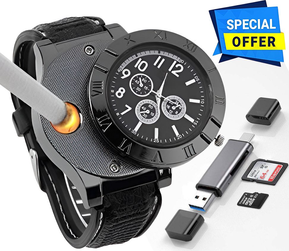 PLUGPULSES USB-A 2.0 & Type C High-Speed Multi-Card Reader Supports All Standard Electronic Lighter Watch with USB Rechageable Cigarette Lighter Cigarette Lighter-image-11