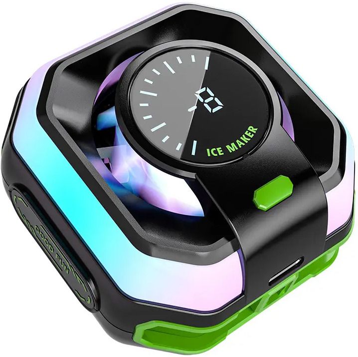 Cubonic IceShield HK5 Pro Magnetic Snap-On Silent Beast AI Mode 1 Fan Ergonomic Cooling Pad with Adjustable Height-image-3