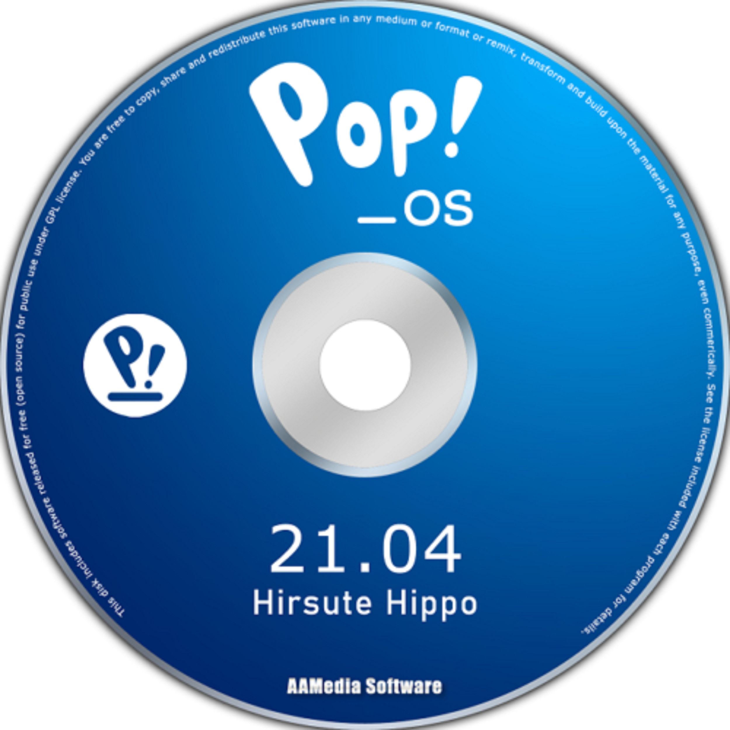 TekyMeky Pop!_OS 21.04 LTS 64bit Live Bootable DVD Rom Linux Operating System (Pop OS) image 1