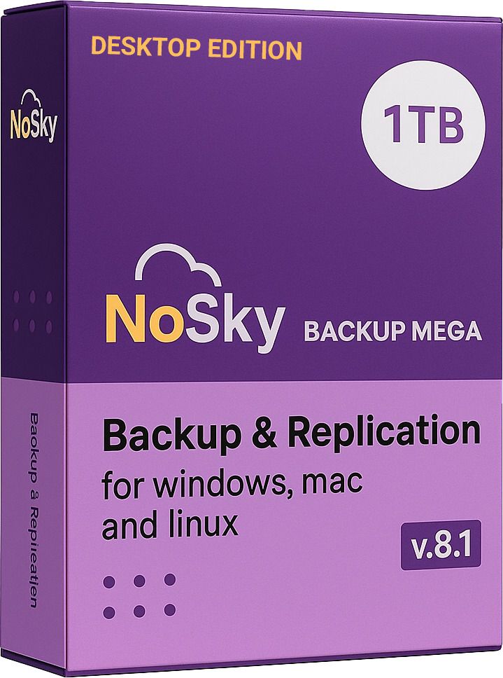 NoSky NoSky_Backup Mega 1 TB Cloud Backup Software-picture-39