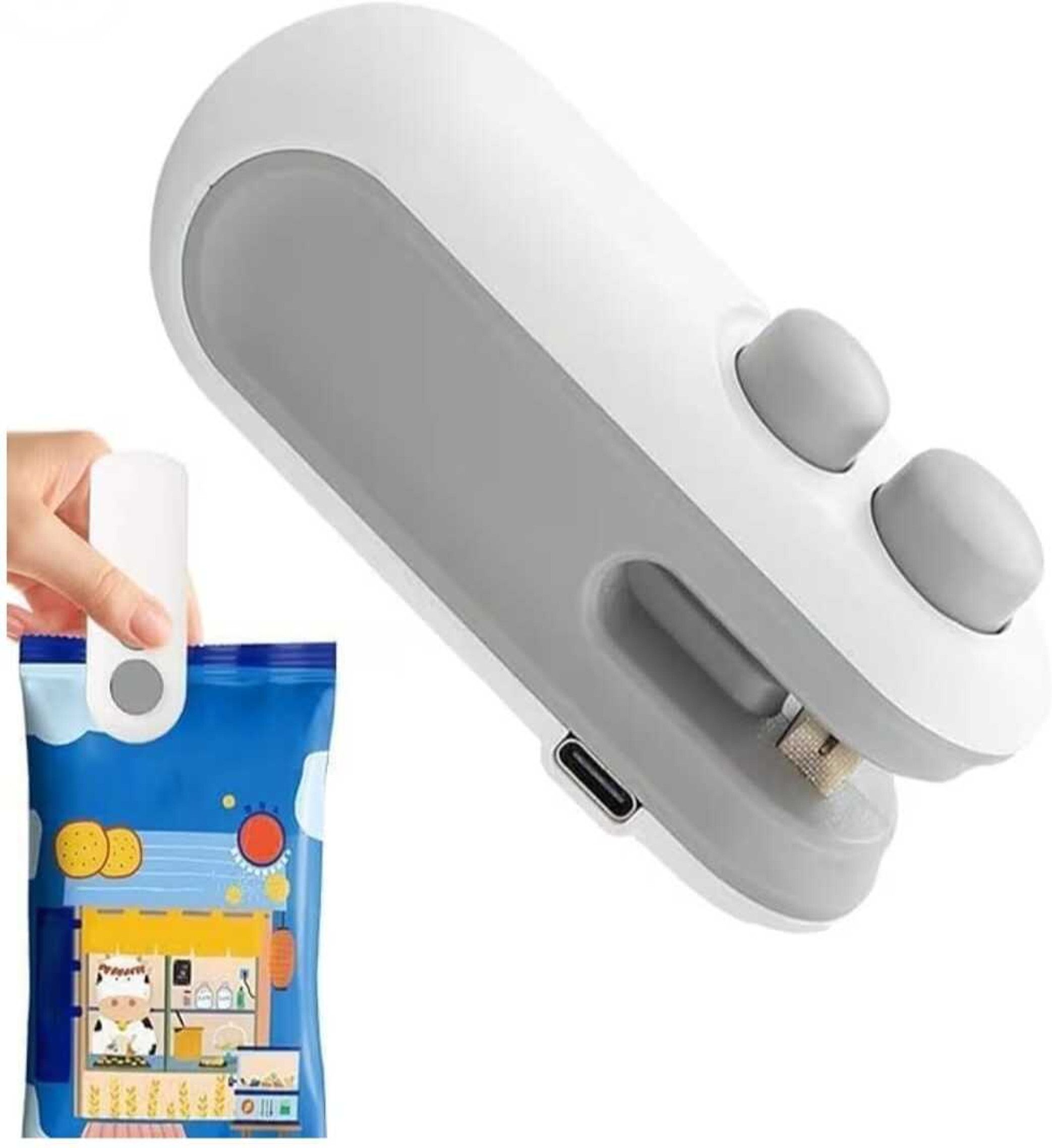 Mini Portable Sealing Machine With USB-C Charger Hand Held Sealer Manual Vacuum Bag Sealer-image-40