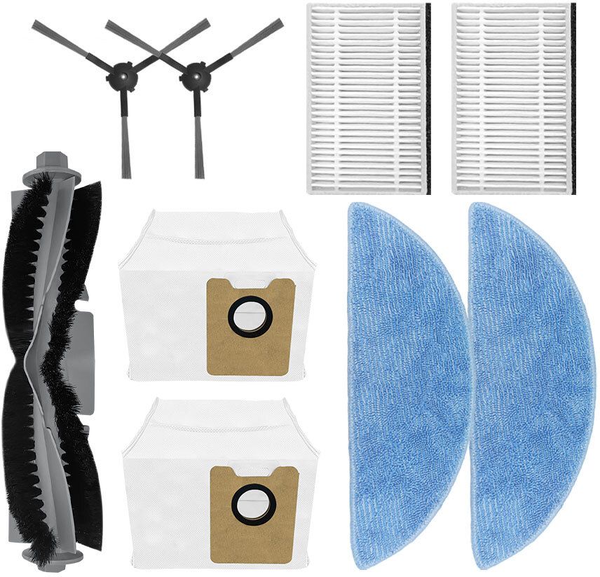 Deebot Y1/Y1 Pro 9 pc's Replacement Kit Vacuum Maintenance Kit-image-1