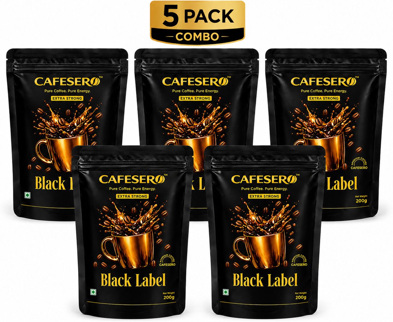 cafesero Black Lable coffee 1kg Pack Vacuum Maintenance Kit-picture-11