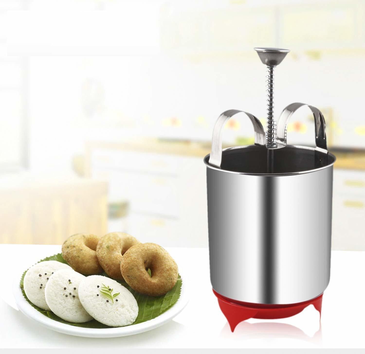 fitaza Free Spatula set with Menduvada maker vada maker Donut maker Vada Maker-picture-24