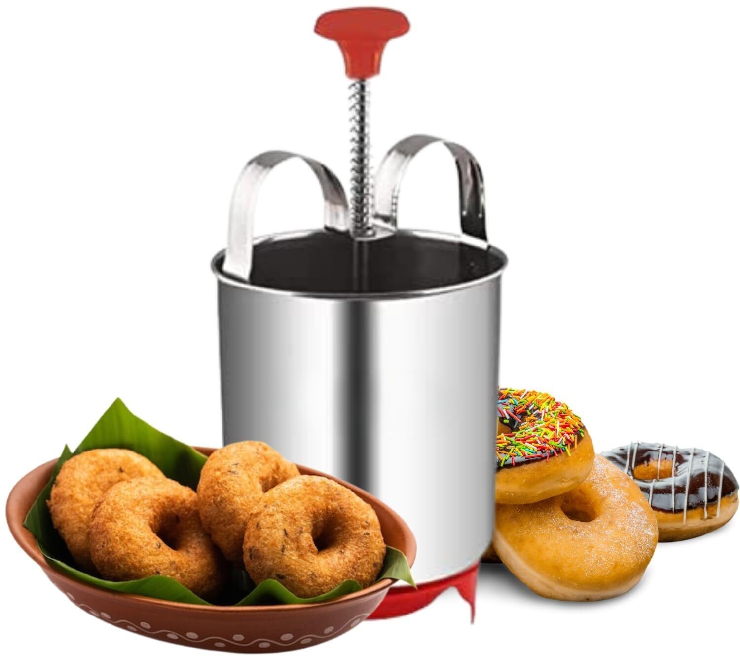 Stainless Steel Medu Vada Maker,Machine for Perfectly Shaped & Crispy Medu Vada Vada Maker-image-14