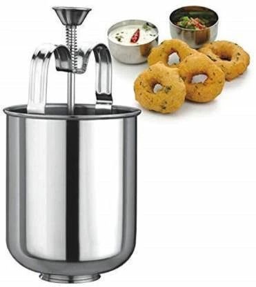 fitaza Stainless Steel Medu Vada Maker Machine with Stand, mendu vada Maker Vada Maker-picture-10