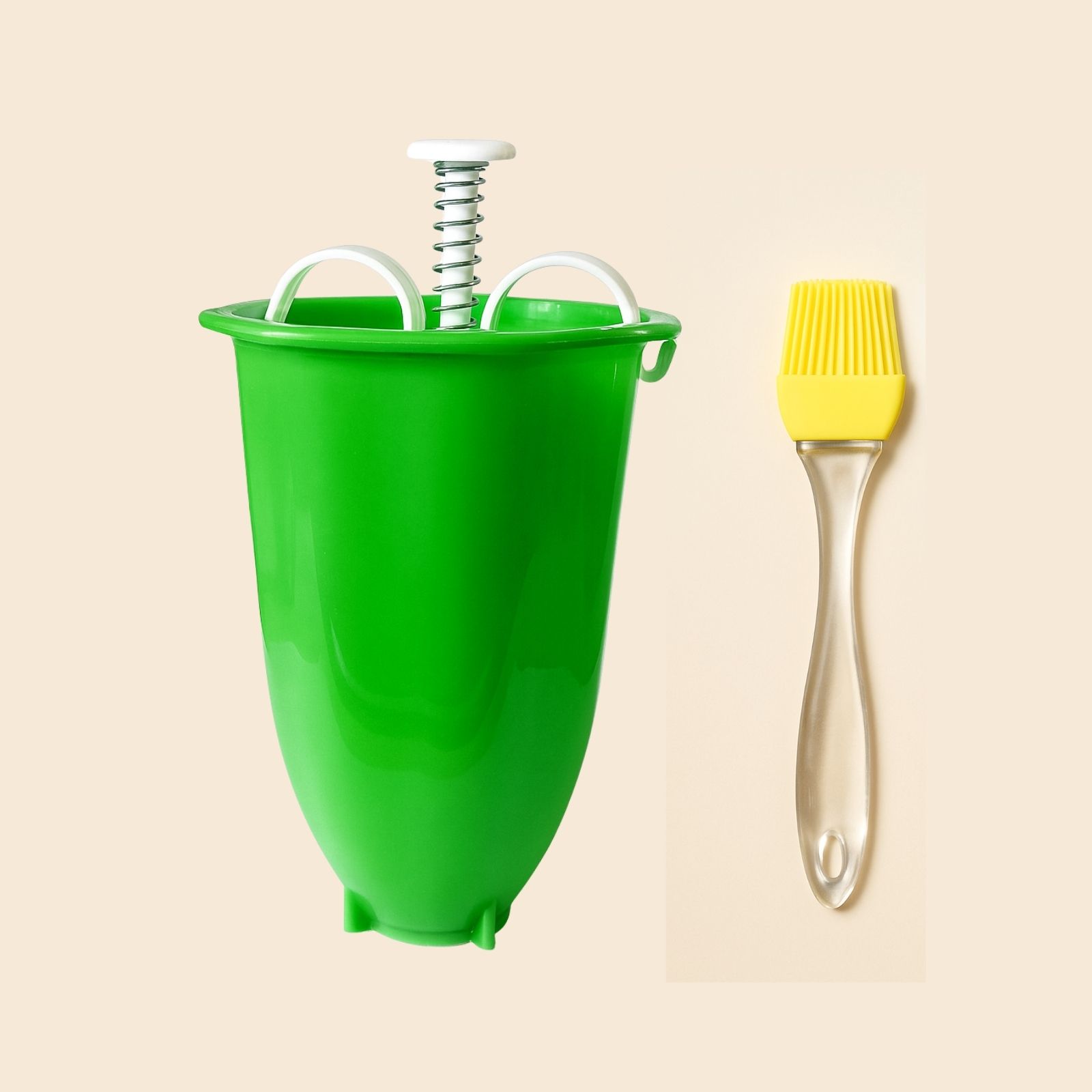 Vada Maker with Spactula Oil Brush | Combo of 2 | Easy MeduVada Maker for Home | Vada Maker