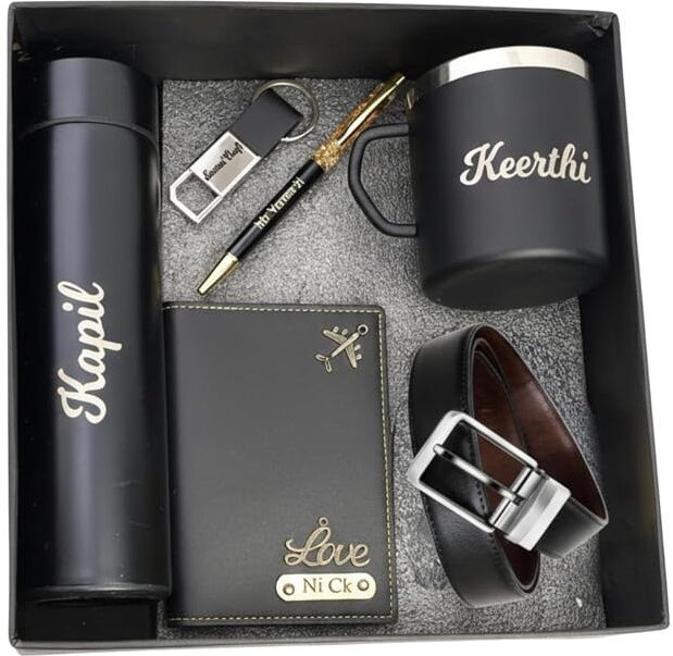 Mug, Bottle, Belt, Pen, Keychain Gift Set-image-41