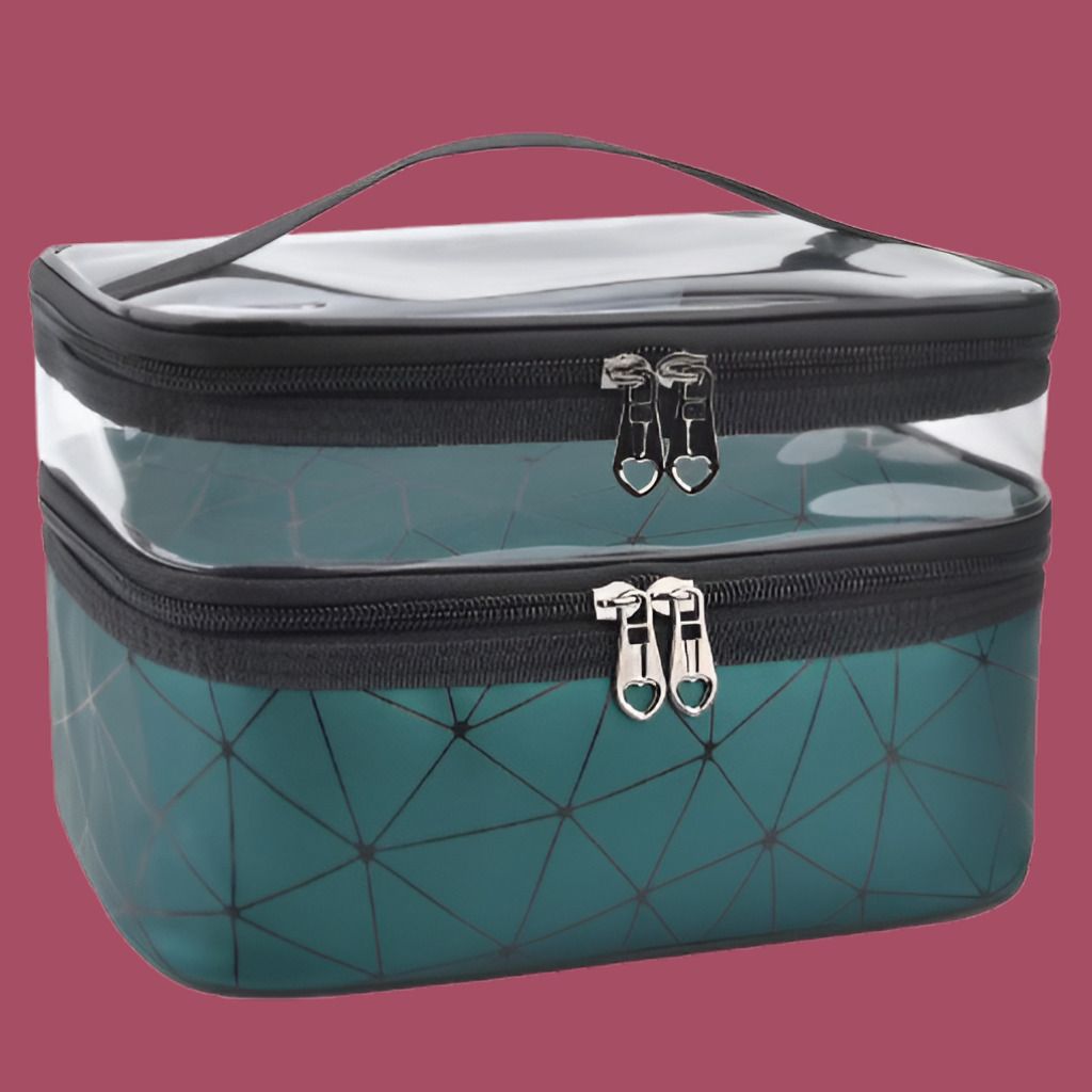 Portable Beauty Accessories Case with Handle Cosmetic Bag Pouch for Girls Vanity Box-image-39