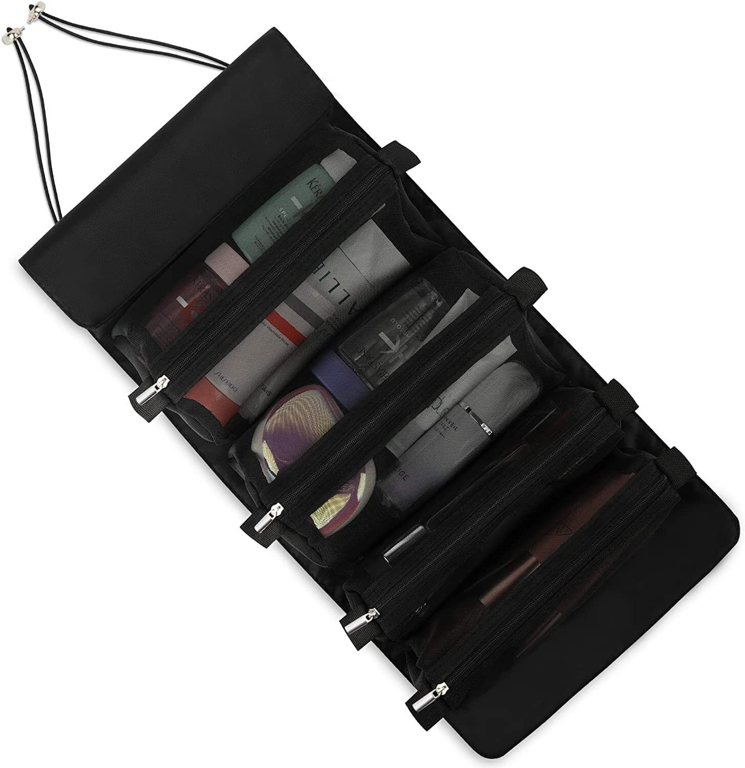 Women Black Cosmetic Bag-image-14