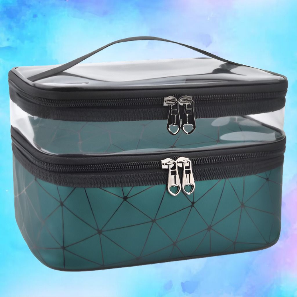 grantox Cosmetic Carry Bag for Organized Beauty Accessories Cosmetic Bag Pouch for Girls Vanity Box-picture-27