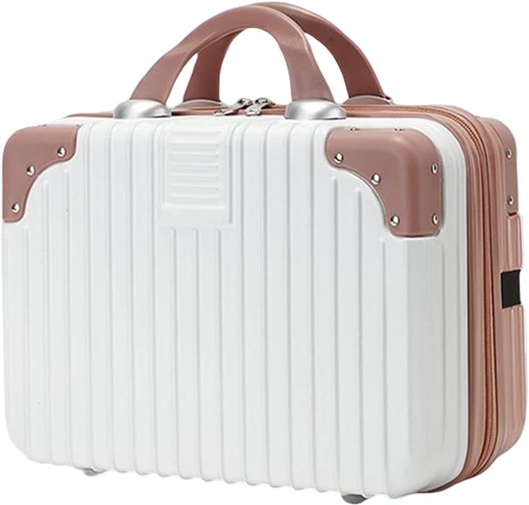 siridhi Portable Makeup Travel Case Hand Luggage 12 Inch, Pressure-Proof ABS Travel, Jewellery Organizer, Makeup Organizer, Cosmetic Organizer Vanity Box-picture-19