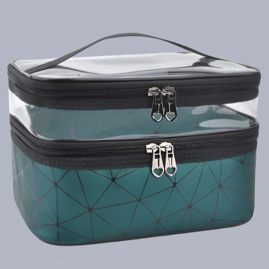 Multi Use Organizer Case for Cosmetics and Accessories Cosmetic Bag Pouch for Girls Vanity Box-image-22