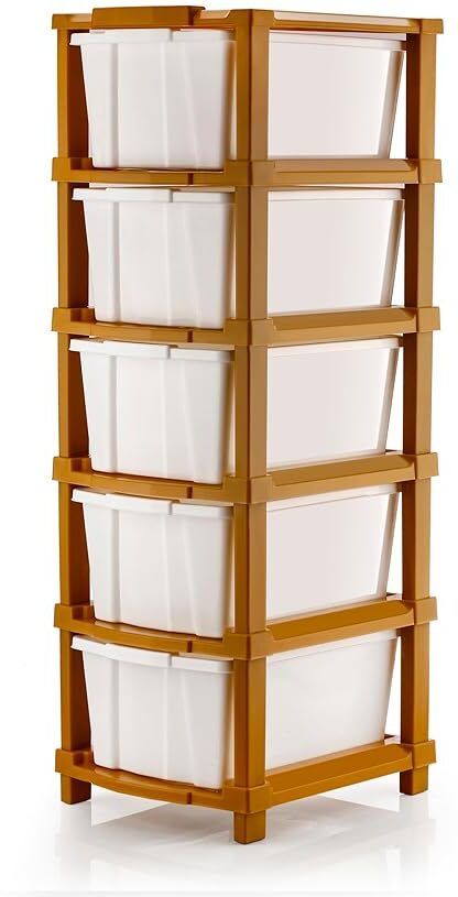 humble kart 5-XL Drawer Multipurpose Drawer Plastic Modular Chest Storage Organizer Home, Office, Parlor, School, Doctors, Home & Kids Vanity Box-picture-0