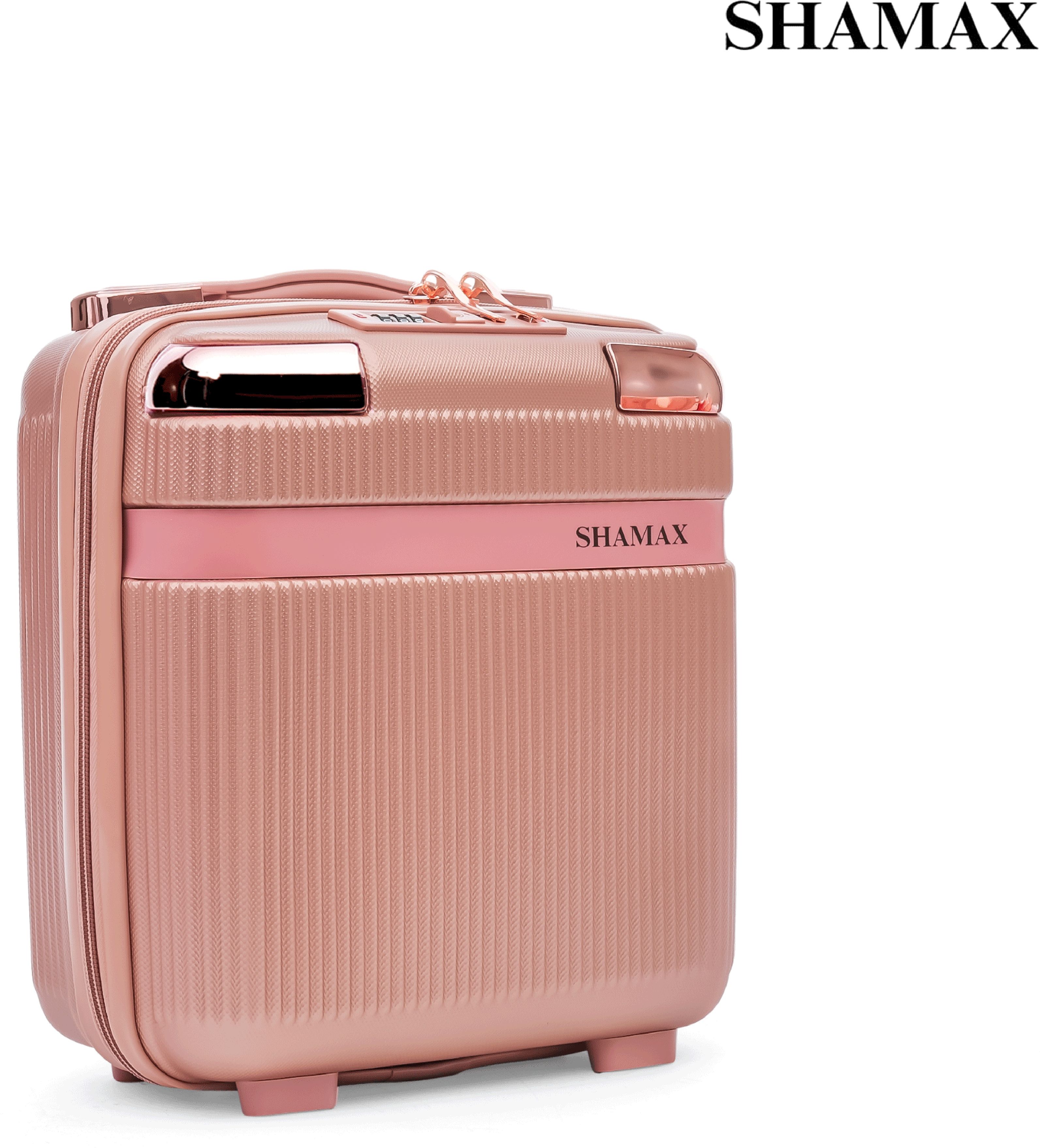 shamax Vanity Box (Mini Luggage) Cosmetic Storage Box for Jewellery, Skincare & Beauty Makeup and Jewellery Storage, Combination Lock Vanity Box-picture-17