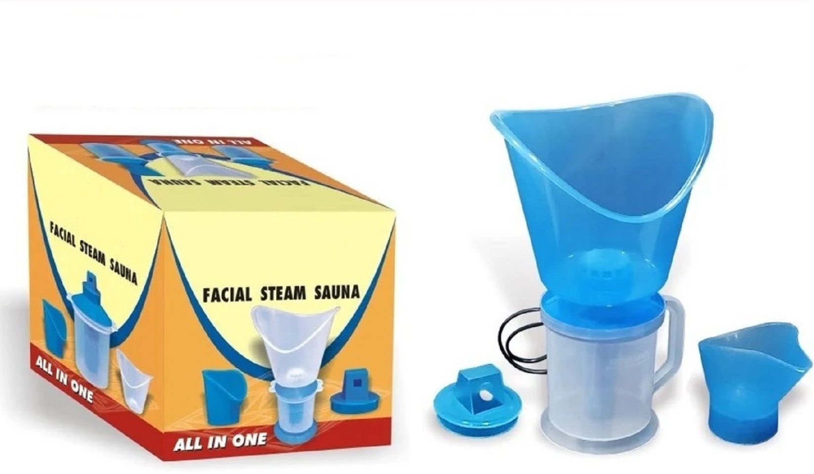DipNish Face, Nose, and Cough Steamer 3 in 1 Plastic Steam Vaporizer, Nozzle Inhaler, Facial Sauna, and Facial Steamer Machine for Adults and Kids(3 in 1 vaporizer) Vaporizer Vaporizer-image-20