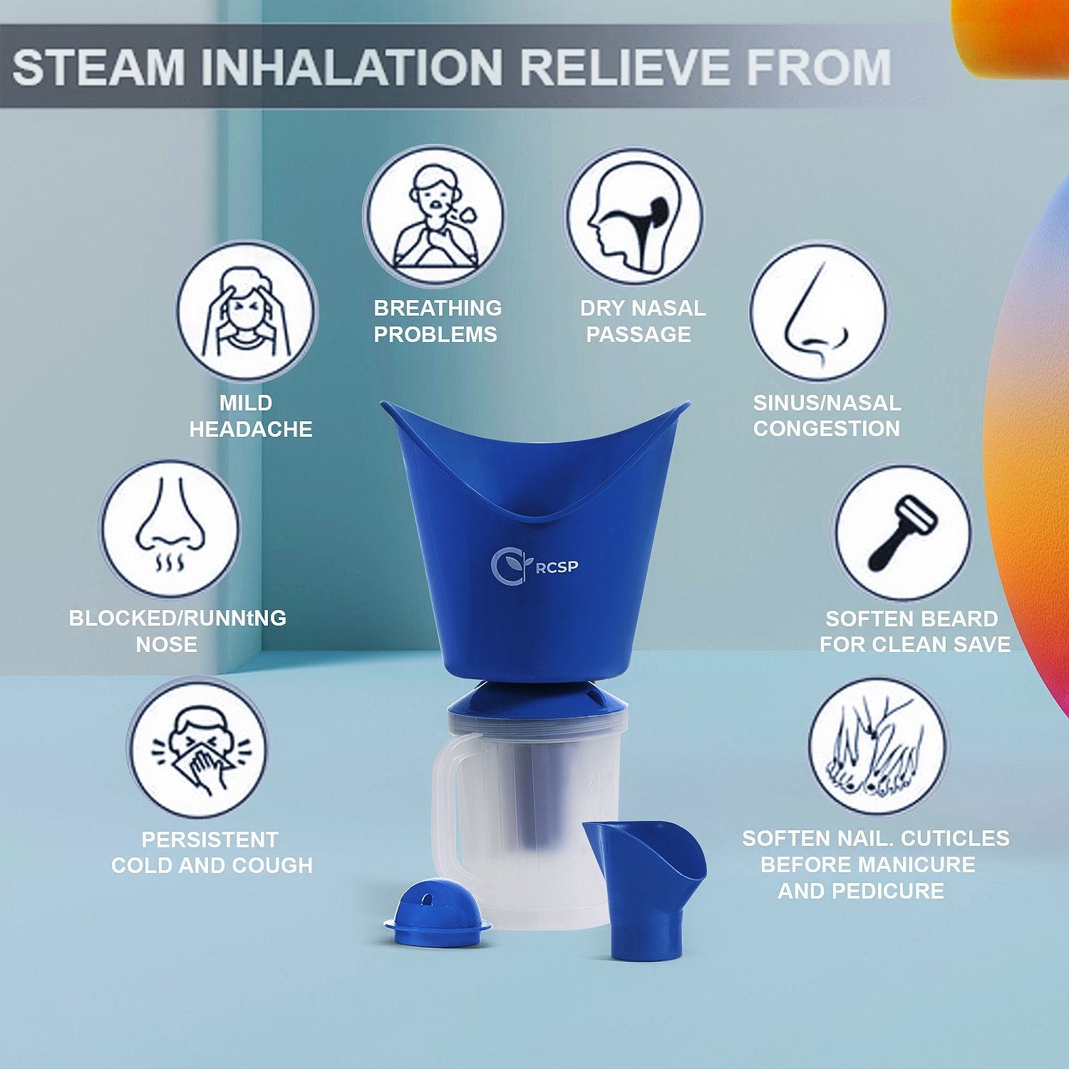 rcsp relax facial mask vaporizer