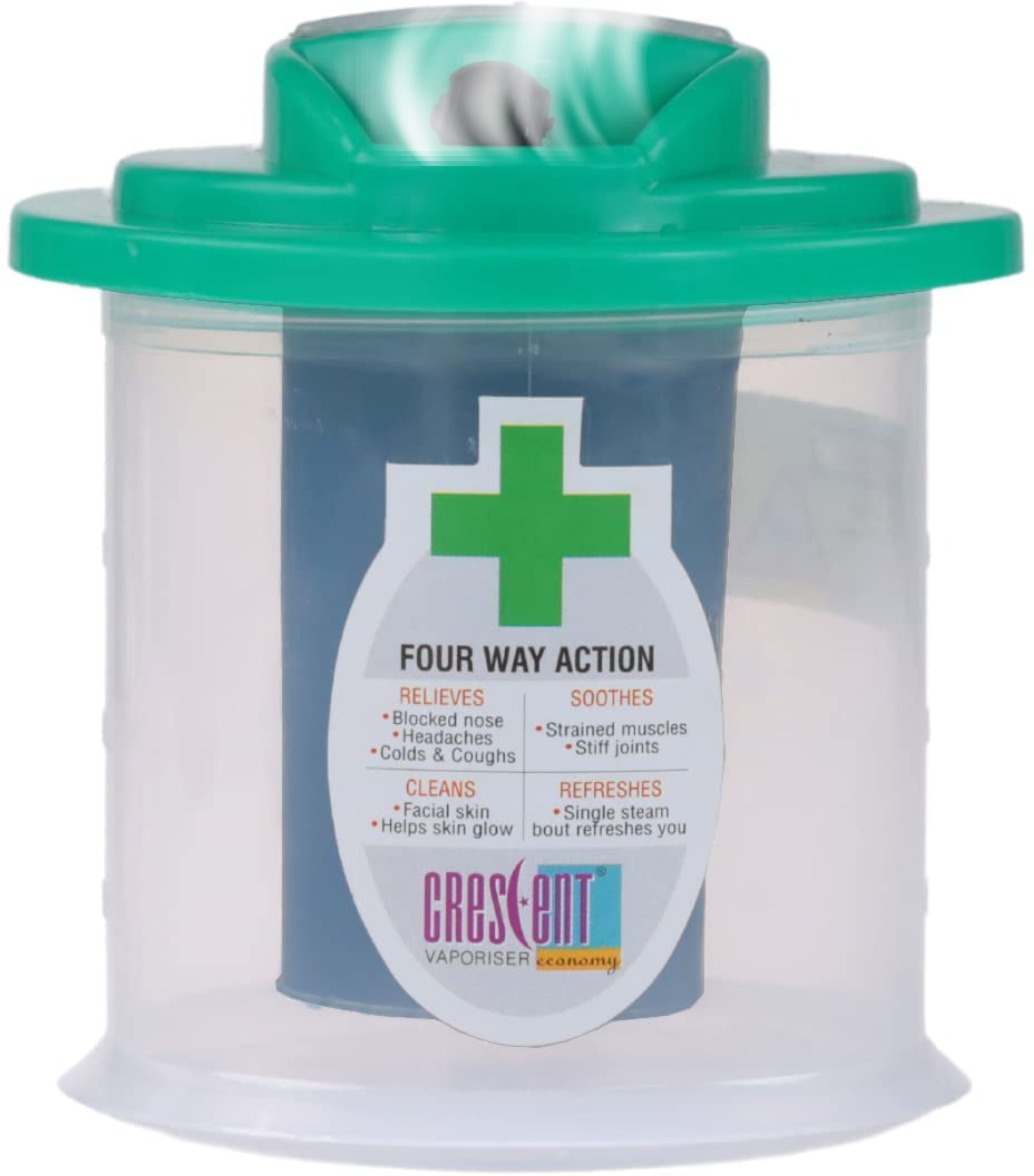 CRESCENT Economy 4 way Action Vaporizer Mini Facial Cough and Cold Steamer Vaporizer