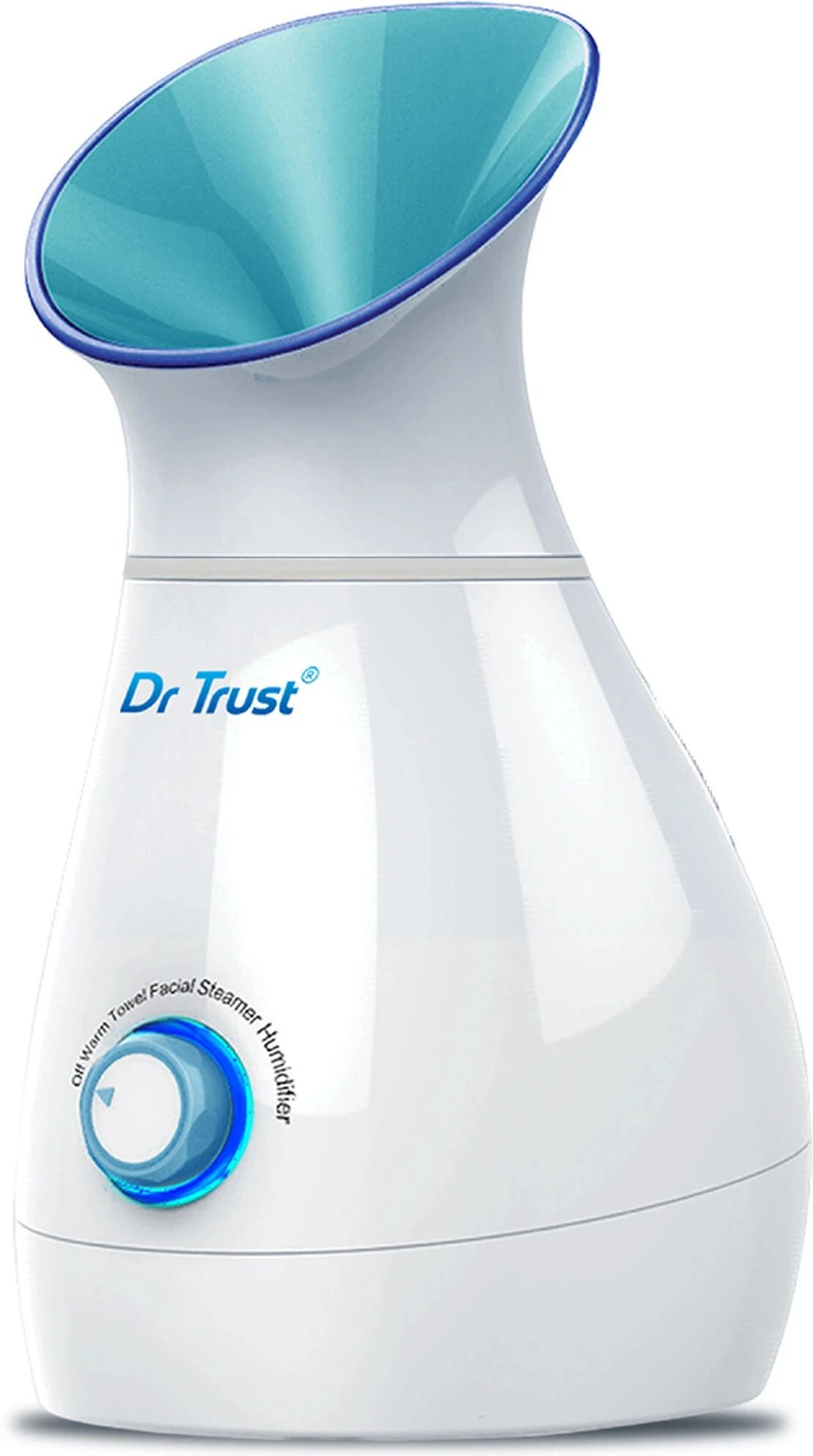 Dr Trust (USA) 3 in 1 Electric Nano Portable Ionic face Nose steam Breathing Inhaler facial Water Steamer Parlour Machine for cough & cold relief Home Office Room Air Purifier Humidifier & towel warmer heater Vaporizer