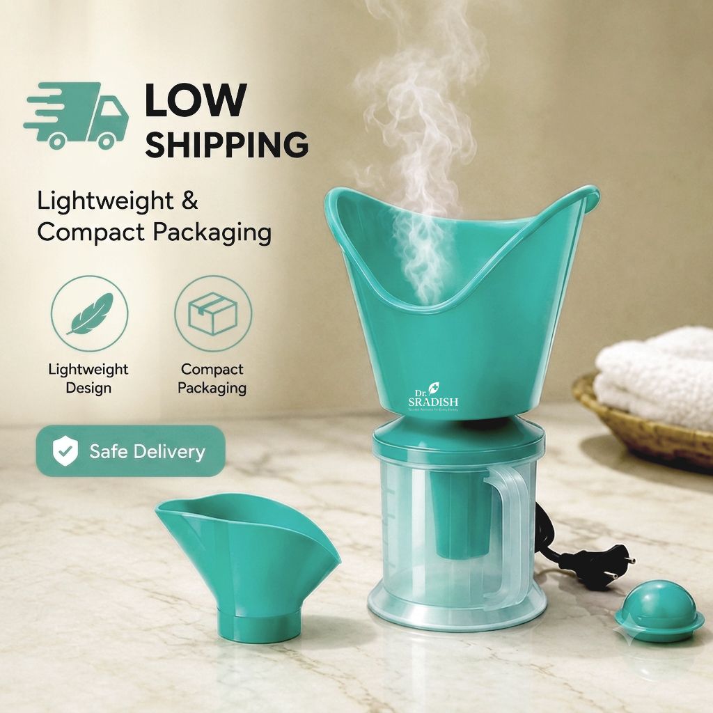 DR. SRADISH Facial Steamer for Face Spa at Home Nano Steam Deep Cleansing & Skin Hydration Vaporizer-image-9