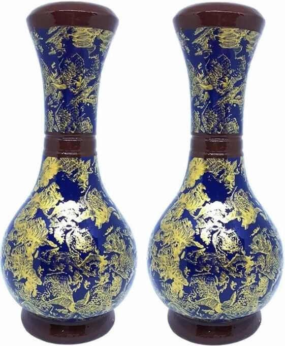 Flower Vase for Home Decor Bedroom Living Room Office |Decorative Wooden Vase-image-45
