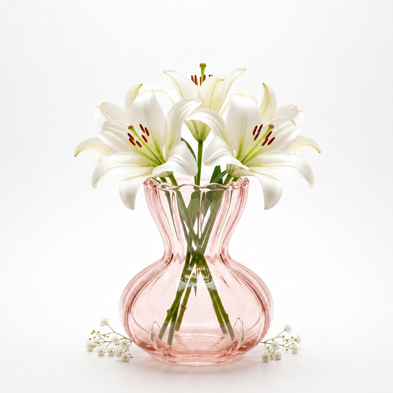 the castle crafts Hand Blown Glass Vase for Living Room Centre Table Home Decor Wedding Gifting Glass Vase-picture-10