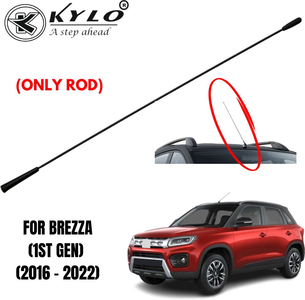 Car OE Audio FM/AM Roof Antenna only Rod Signal receiver for Brezza (2016-2022) Satellite Vehicle Antenna-image-31