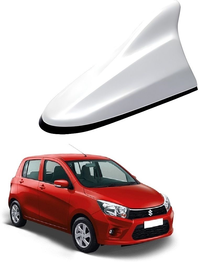 Decorative Car AM/FM Radio Shark Fin Antenna (White) For Maruti Celerio Type-2 Shark Fin Antenna Whip Vehicle Antenna-image-43
