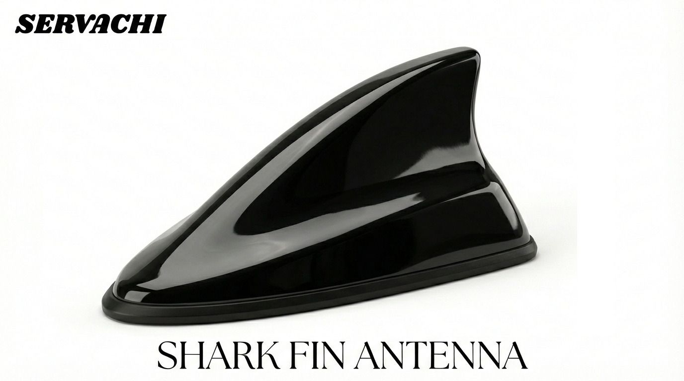 Shark Fin Antenna for Car | FM/AM Radio Signal Booster | Car Exterior Accessory Satellite Vehicle Antenna-image-36