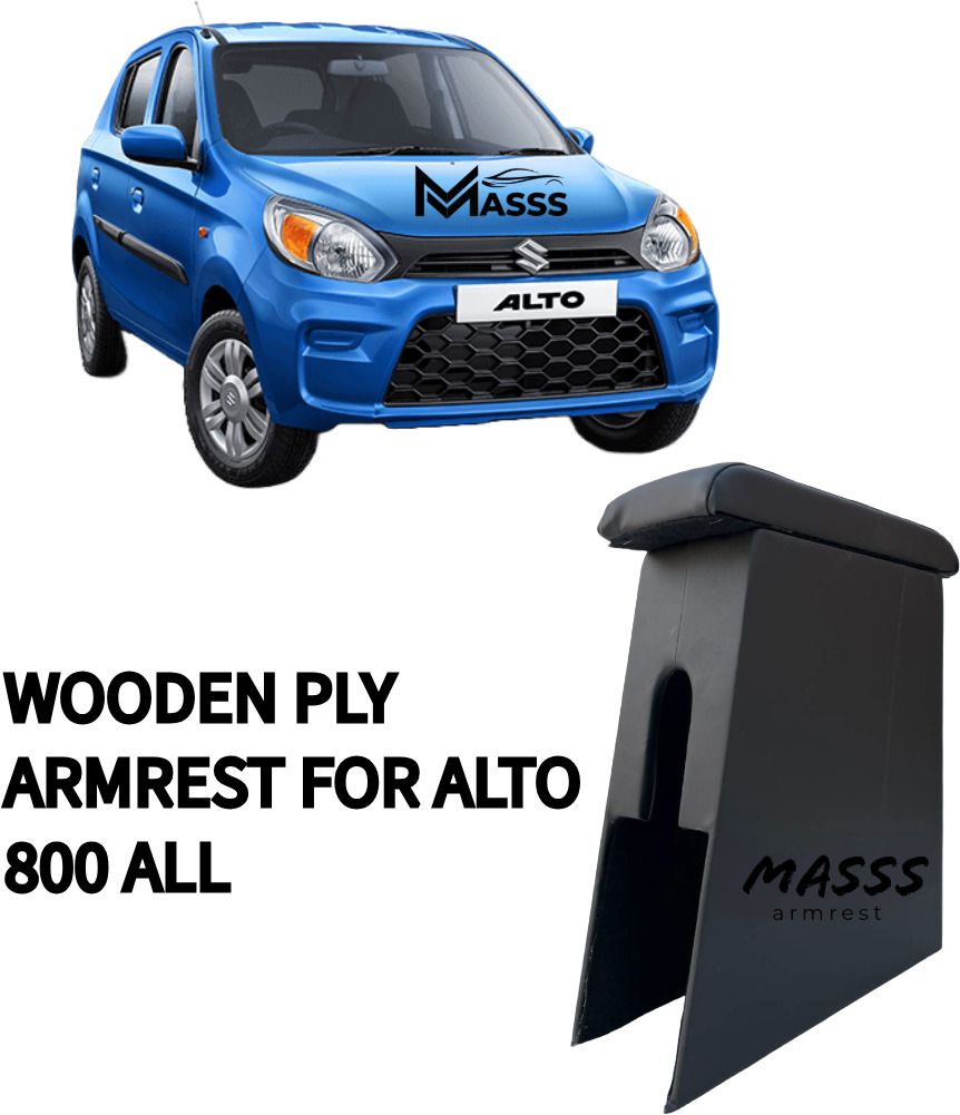 Wooden Ply Armrest for Maruti Alto 800 Car Armrest