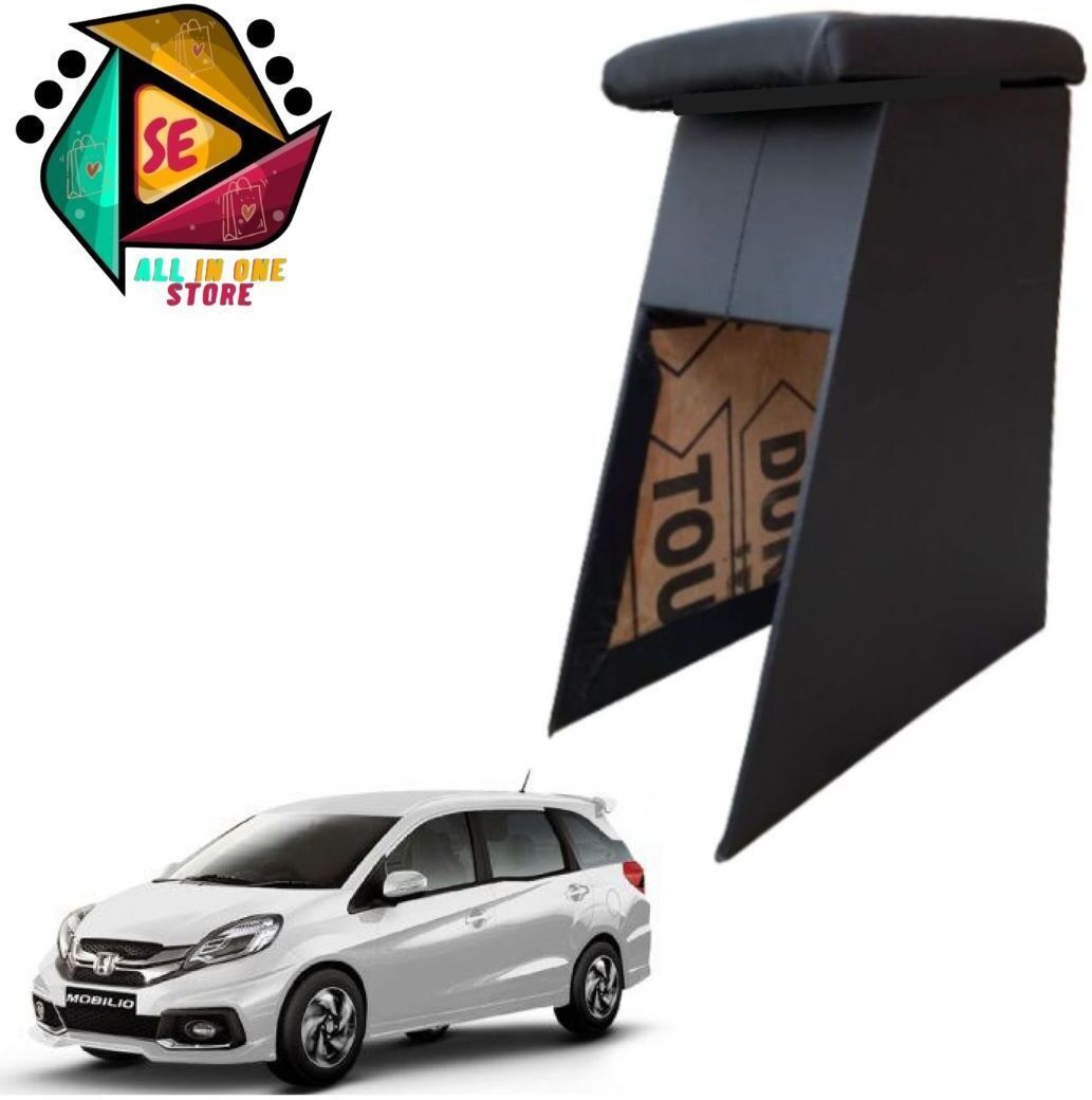 sakshionline Store S1 Type1 Wooden Armrest Black Color For All Car Models of Mobilio Car Armrest-picture-16