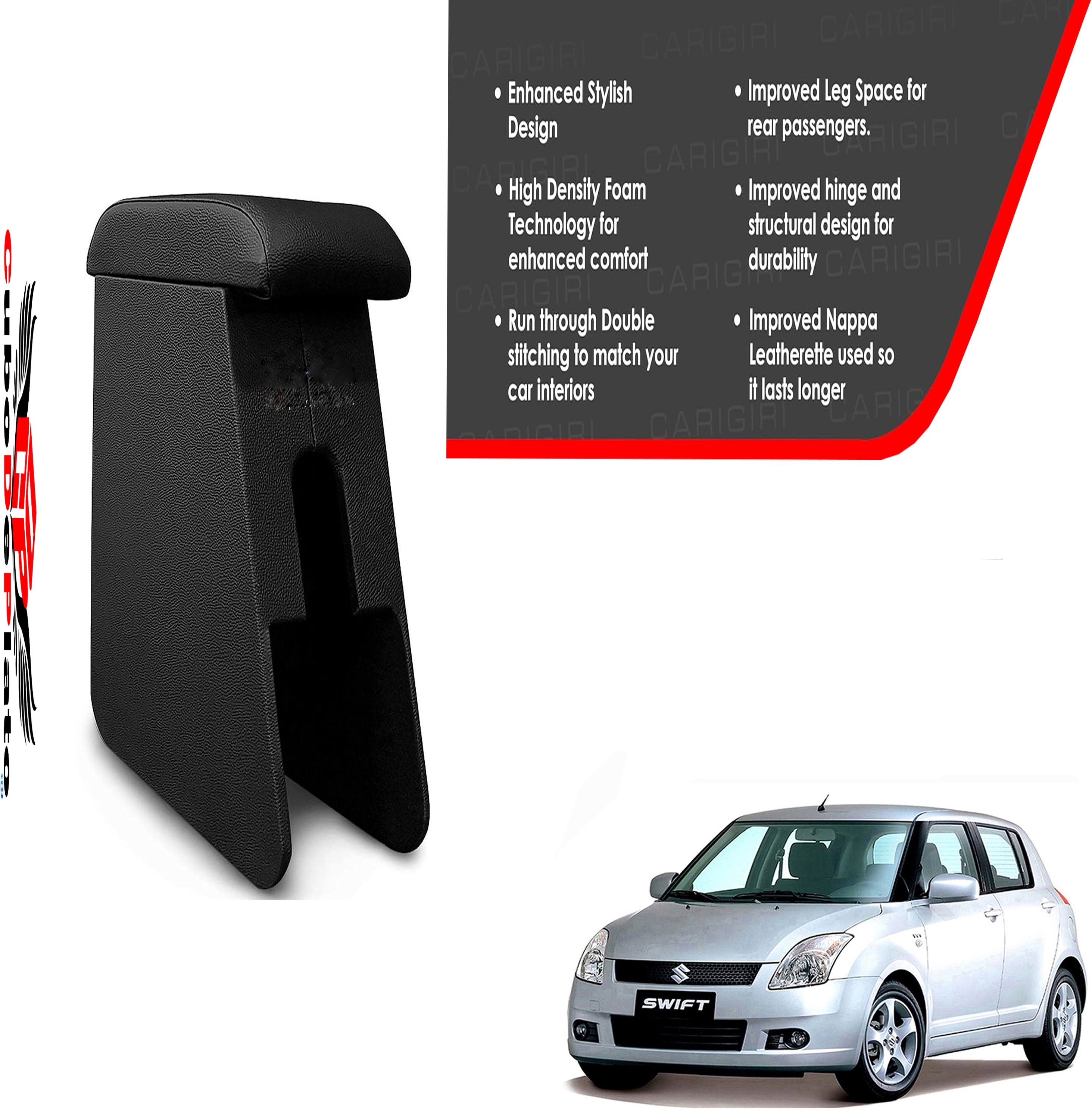 CDP_ArmRest_blk_Swift_Type-1 Car Armrest-image-14