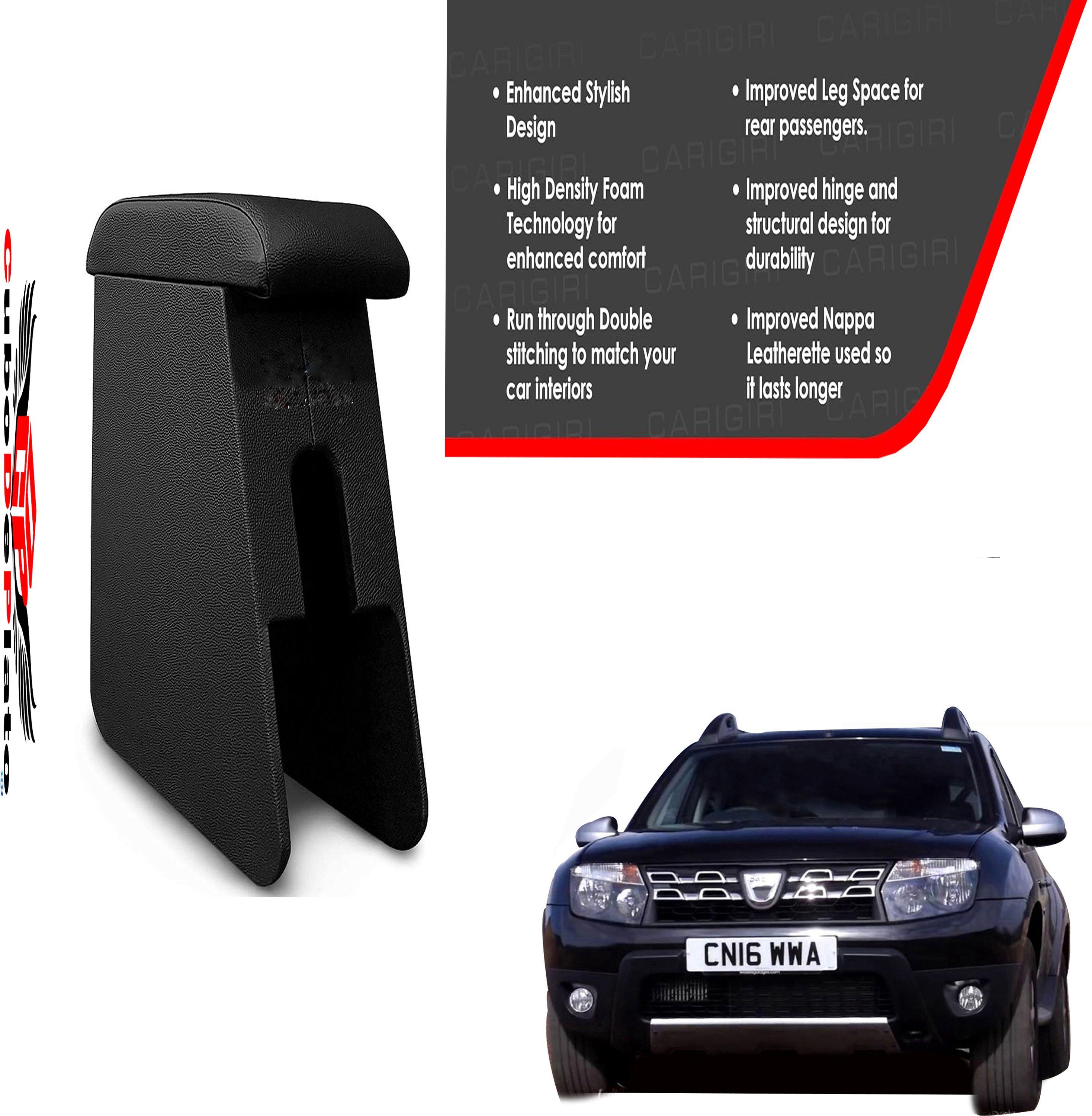 cubodeplato CDP_ArmRest_blk_Duster_Old Car Armrest-picture-18