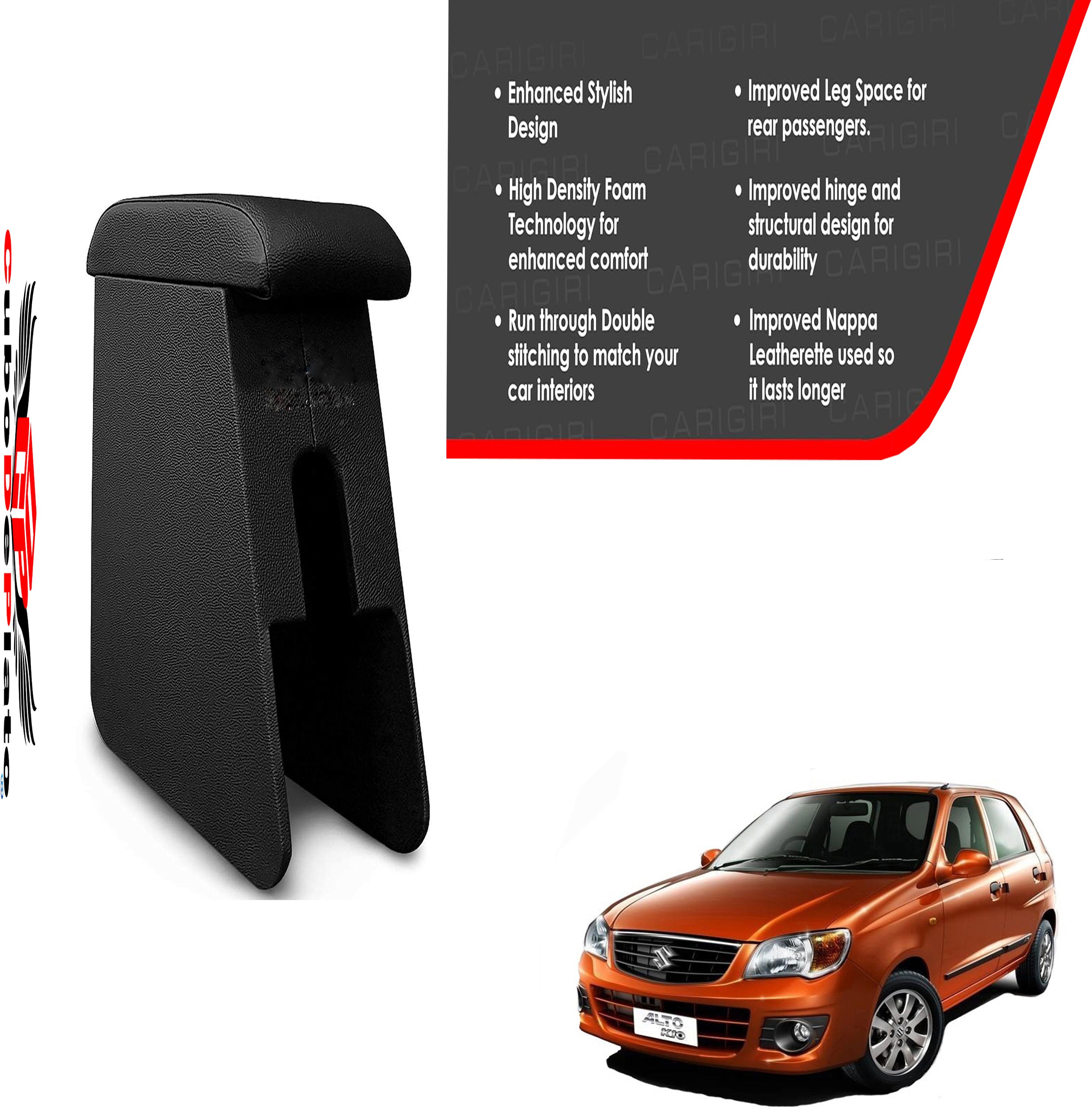 CDP_ArmRest_blk_Alto_K10 Car Armrest
