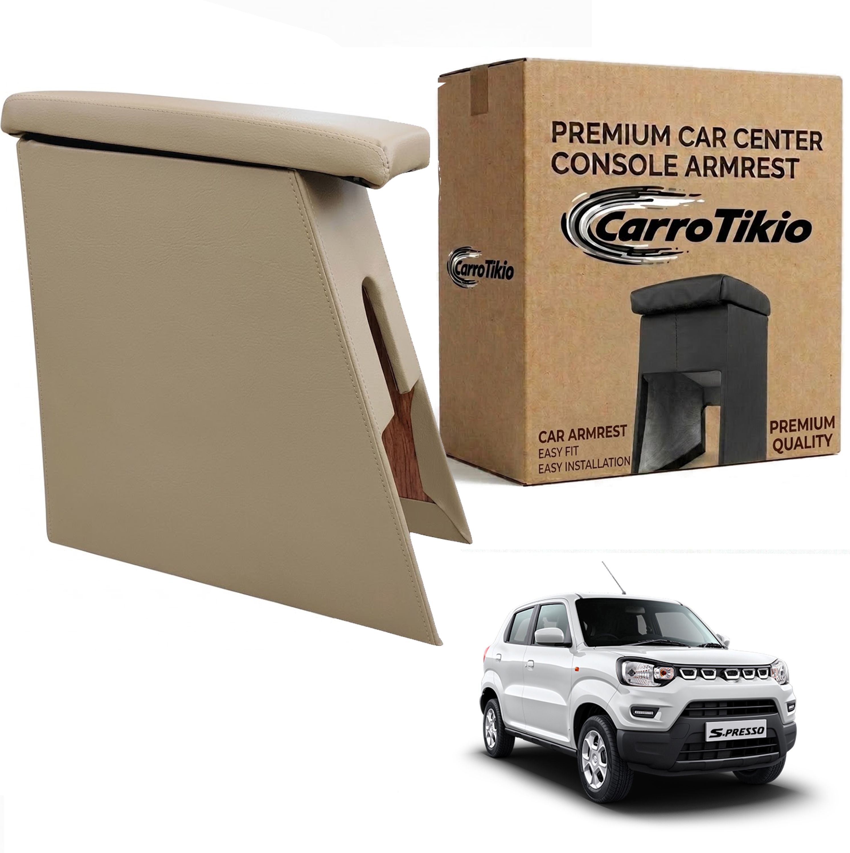 Arm rest for S-PRESSO Wooden Armrest Car Armrest-image-31