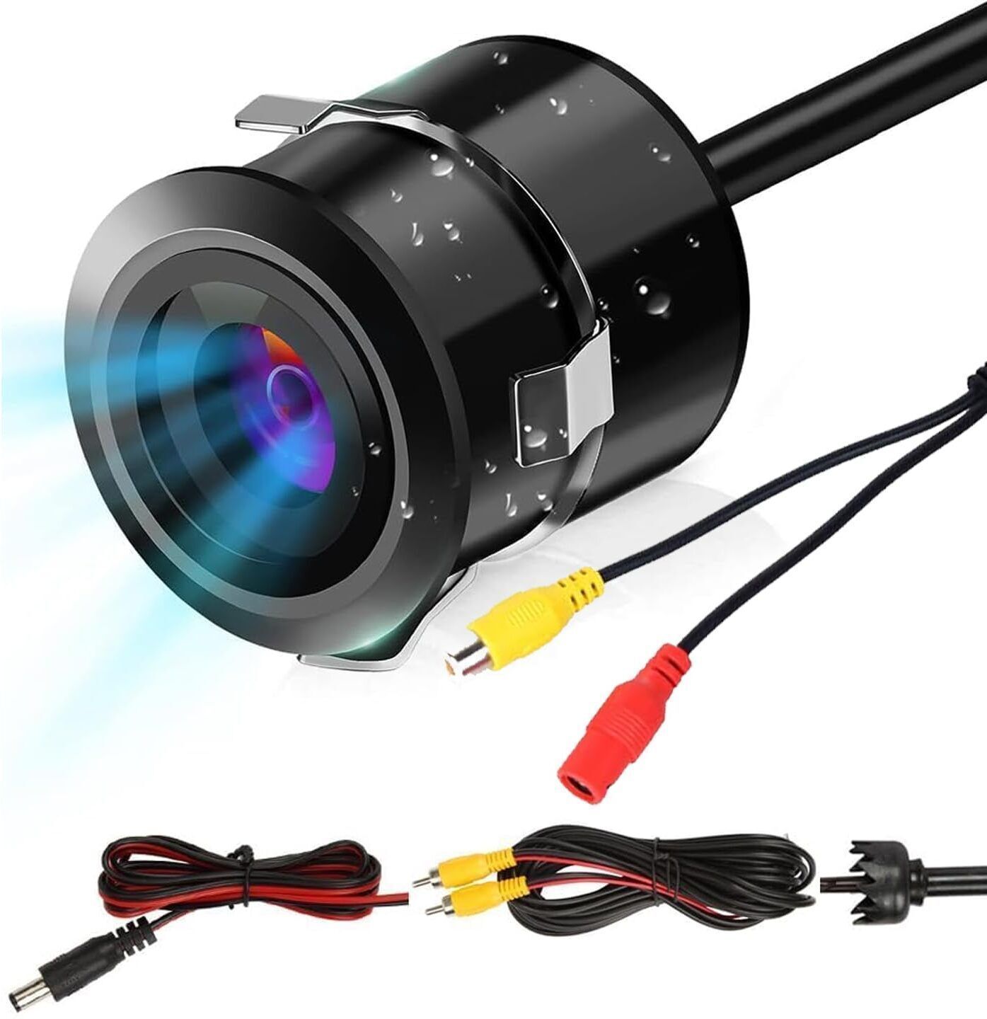 AHD 1080P Car Reverse Camera|170° Wide Angle|IP68 Waterproof| Night-Vision Reverse Assist Camera System-image-0