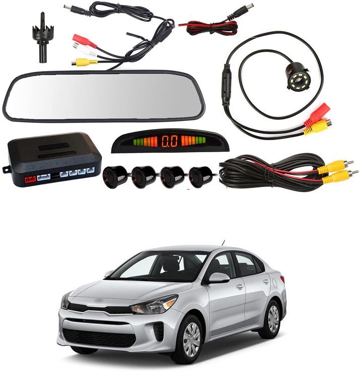 LCD 4.3 Screen 4pc Car Parking Sensor Monitor Kit With Reverse Camera Sg105 LCD 4.3 Screen 4pc Car Parking Sensor Monitor Kit With Reverse Camera Sg105 Parking Sensor-image-9
