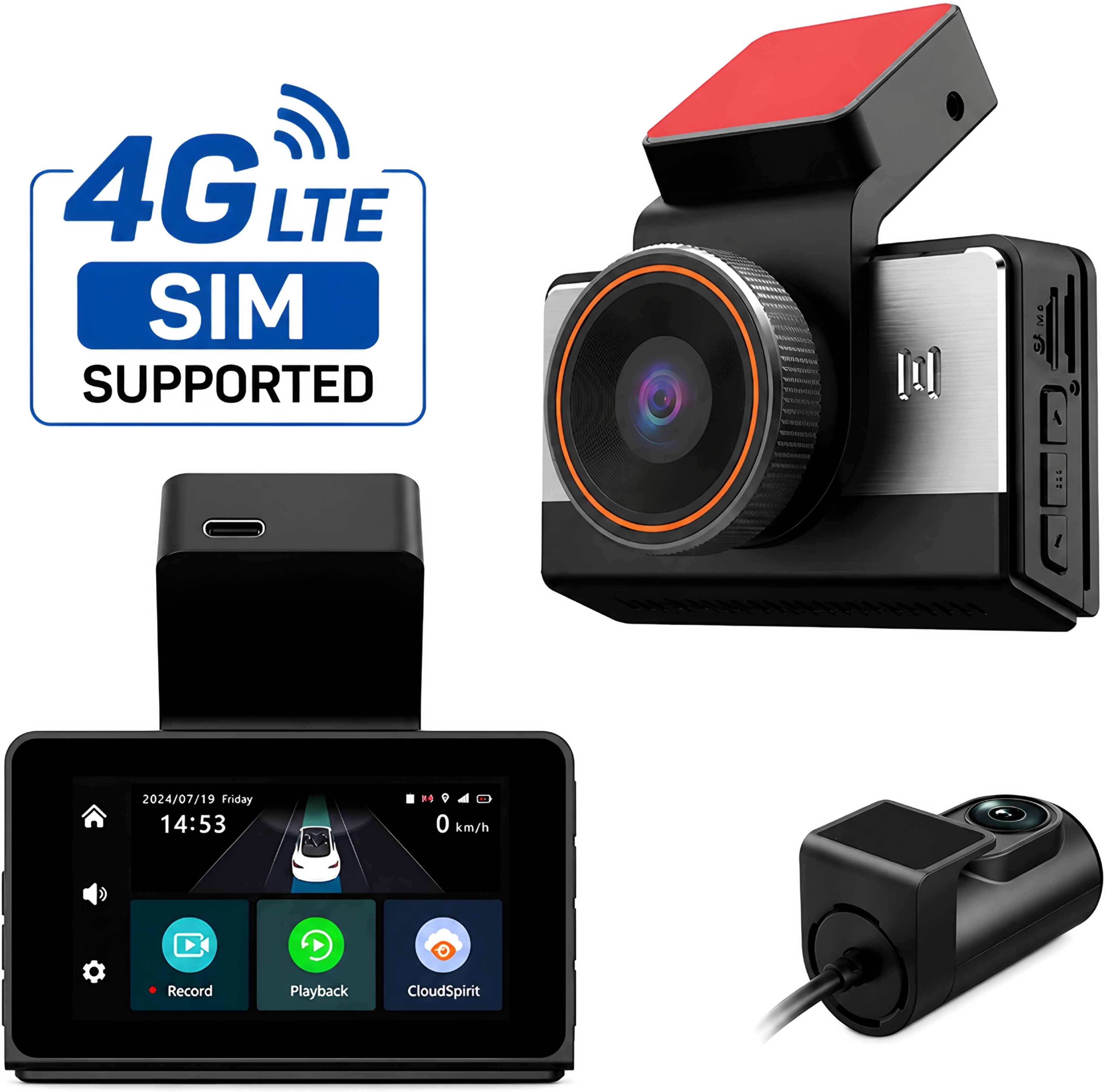 ephorus 2K Dash Camera | GPS | Loop Recording | G-Sensor In-car, Dashboard Camera System-picture-10
