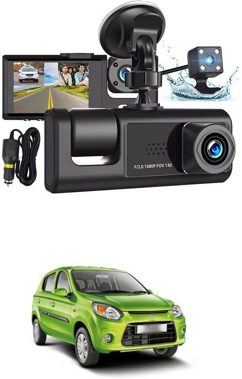 Universal Dash Cam 3 Channel Front and Rear Inside Dash Camera for Cars SG160 Universal Dash Cam 3 Channel Front and Rear Inside Dash Camera for Cars SG160 Parking Sensor-image-33