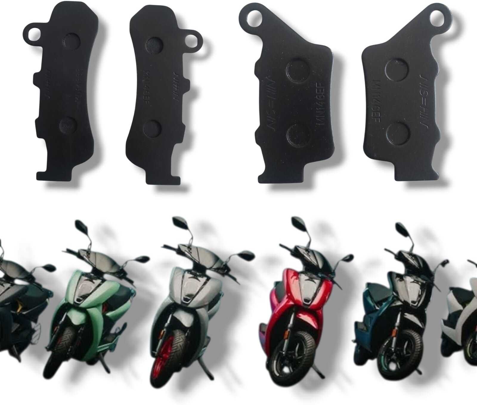 siddhi vinayak agencies Premium Front & Rear Brake Pad Compatible with Ather 450X & 450 Plus Scooter Vehicle Disc Pad-picture-10