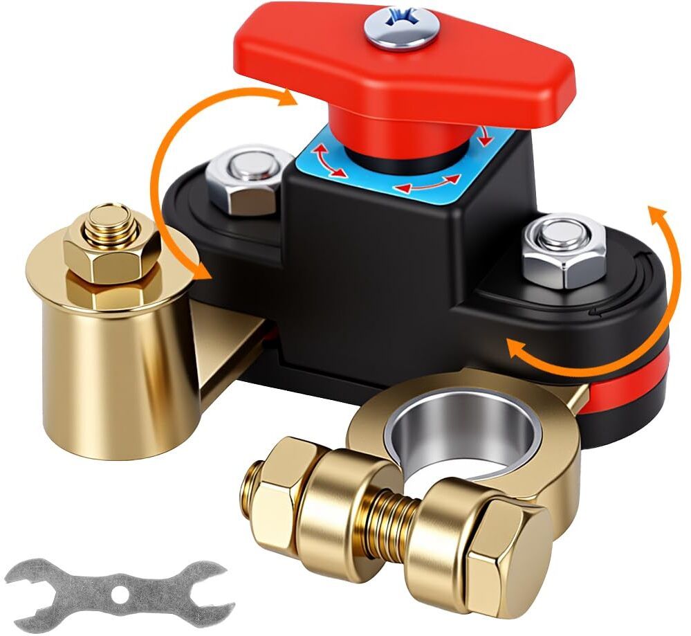 Car Battery Disconnect Switch Hardwire Kit-image-23