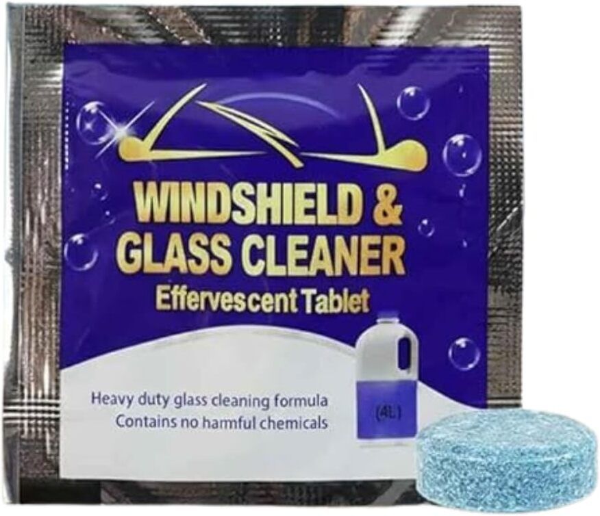 Car Windshield Cleaner Wiper Washer Fluid Tablet for Vehicle Glass Cleaning Tablet Concentrate Vehicle Glass Cleaner-image-19
